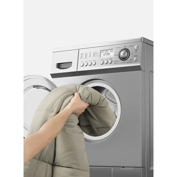 7 - Спальний мішок з капюшоном із звичайним мішком для зберігання Naturehike M300 CNK2350WS023, сірий, правий