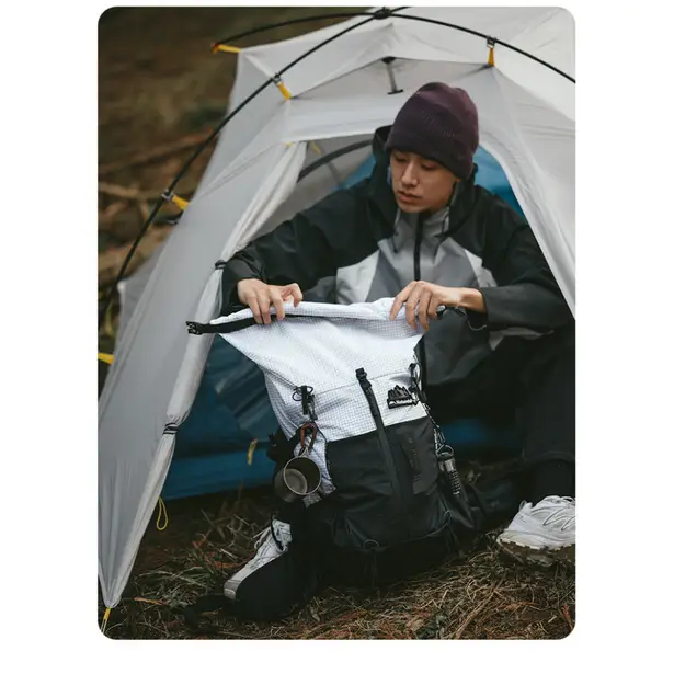 20 - Рюкзак туристичний Naturehike CNK2300016, 30+5л. Коричневий