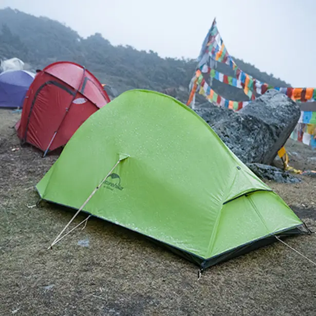 17 - Намет надлегкий одномісний Naturehike Cloud Up Base 1 CNK2450WS032, зелений
