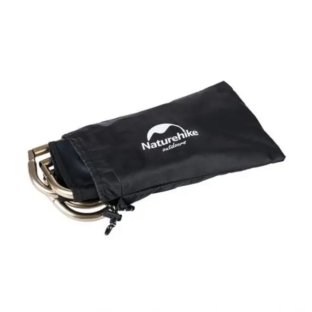 4 - Стілець складаний Naturehike NH17Z012-L, чорний