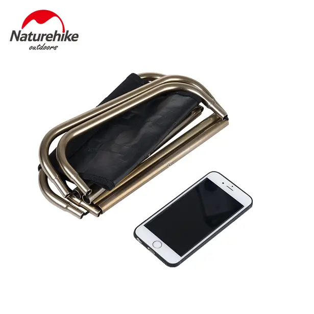 5 - Стілець складаний Naturehike NH17Z012-L, чорний
