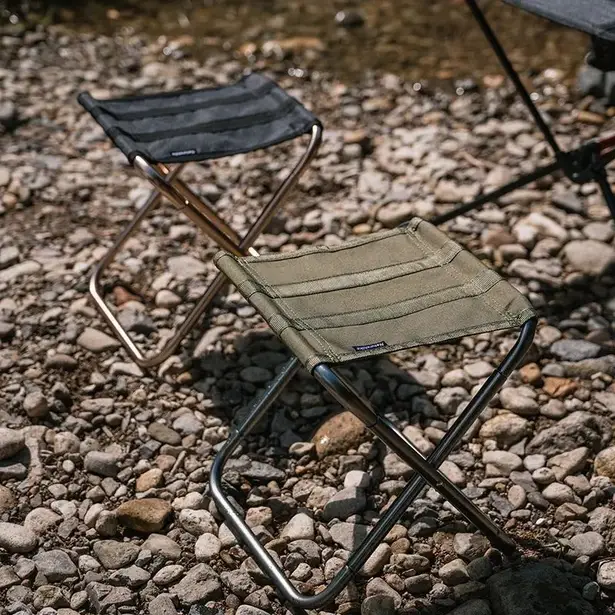 6 - Стілець складаний Naturehike NH17Z012-L, чорний