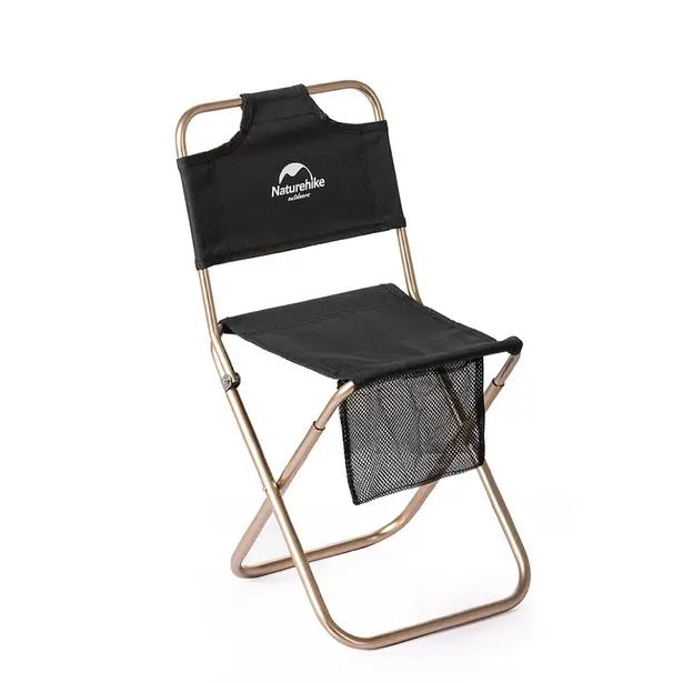 1 - Стілець розкладний Naturehike MZ01 NH18M001-Z, чорний