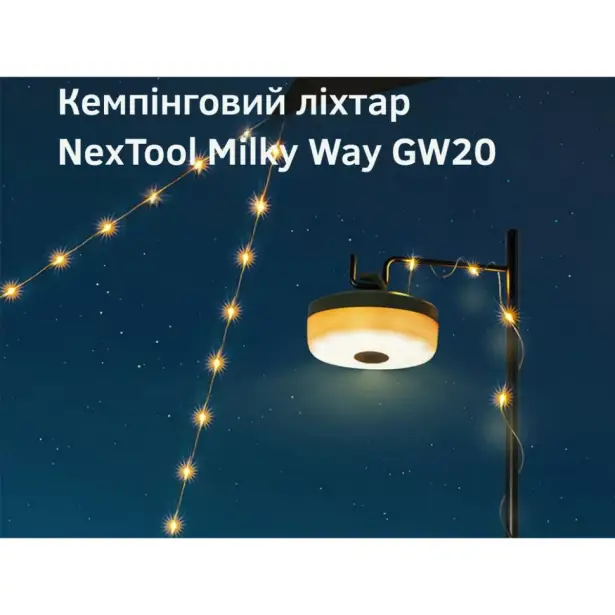 10 - Фонарь-гирлянда кемпинговый NexTool Milky Way GW20