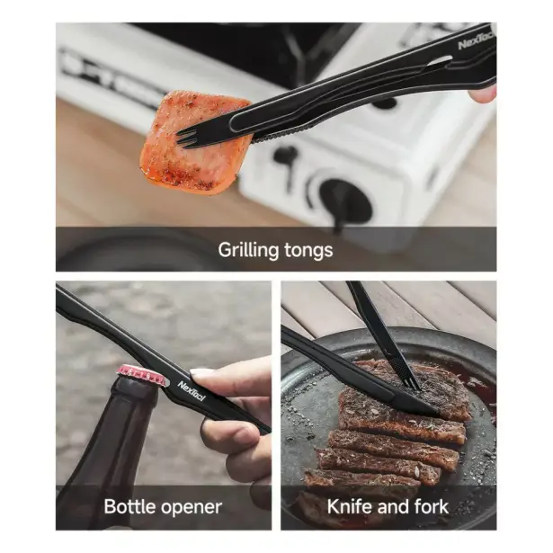 5 - Кемпінговий набір кухонного посуду NexTool Outdoor Cooking set, 6 предметів