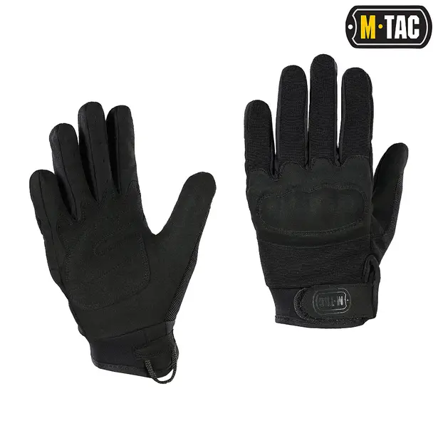 1 - Тактичні рукавички M-Tac Assault Tactical Mk.5. Чорний