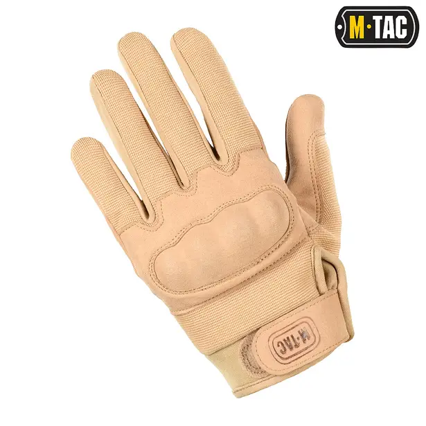 2 - Тактичні рукавички M-Tac Assault Tactical Mk.5. Хакі