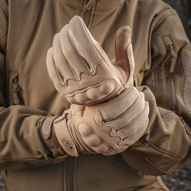 12 - Тактичні рукавички M-Tac Assault Tactical Mk.5. Хакі