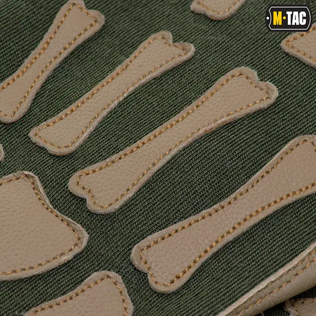 7 - Тактичні рукавички M-Tac Skeleton Nomex. Олива/Койот