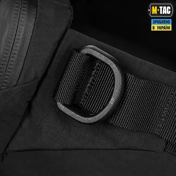 6 - Сумка на пояс M-Tac City Waist Bag Lite-NR Elite. Черная
