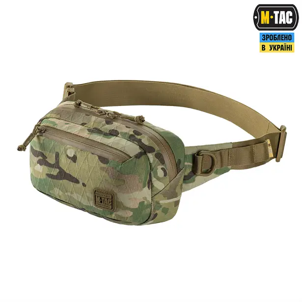 1 - Сумка на пояс M-Tac City Waist Bag X-Pac Elite. Мультикам