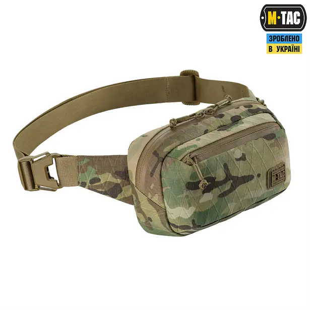 4 - Сумка на пояс M-Tac City Waist Bag X-Pac Elite. Мультикам
