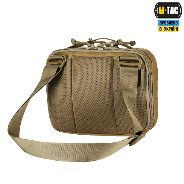 25 - Плечова однолямкова сумка M-TAC EDC Bag X-Pac Elite. Койот