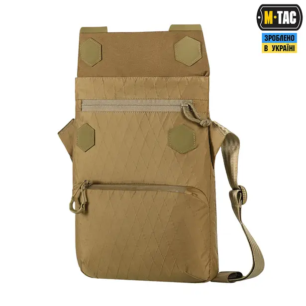 2 - Плечова однолямкова сумка M-TAC Konvert Bag X-Pac Elite. Койот