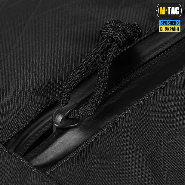 8 - Плечова однолямкова сумка M-TAC Magnet Bag X-Pac Elite. Чорна