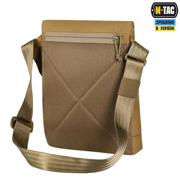 2 - Плечова однолямкова сумка M-TAC Magnet Bag X-Pac Elite. Койот