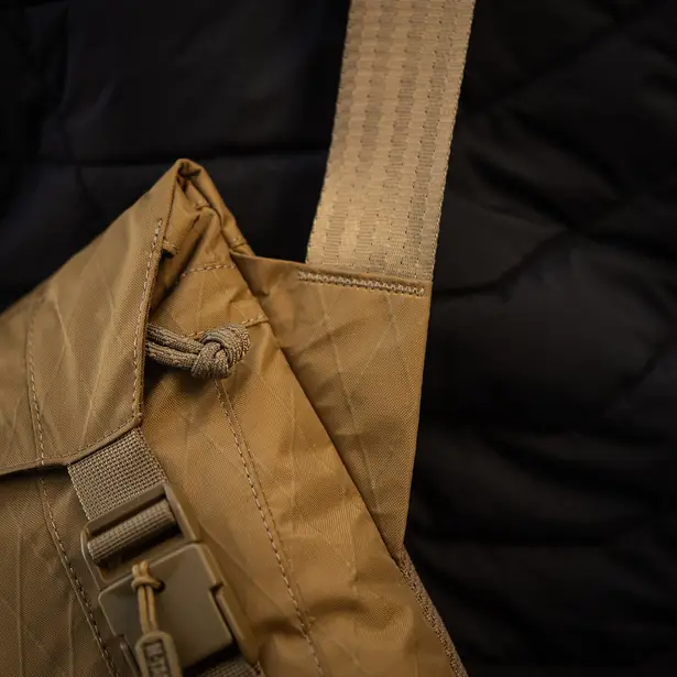 13 - Плечова однолямкова сумка M-TAC Magnet Bag X-Pac Elite. Койот
