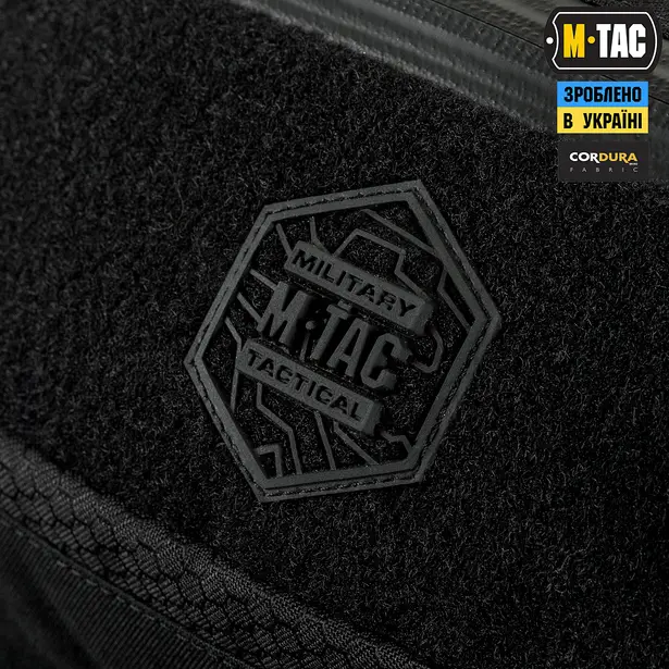 11 - Поясная сумка M-TAC Waist Bag Hex. Черная