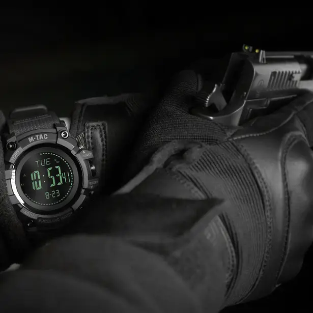 6 - Тактичний годинник M-Tac Adventure Black