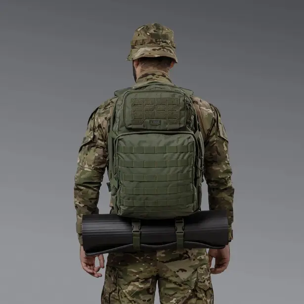 6 - Тактический рюкзак Scout на 40л. Cordura 1000D. Олива