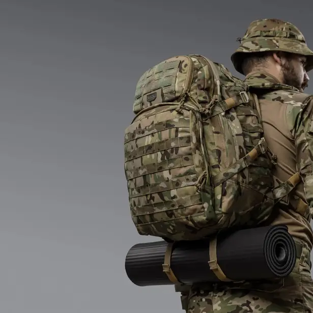 5 - Тактичний рюкзак Scout на 40л. Cordura 1000D. Мультикам