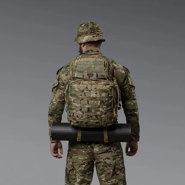 8 - Тактичний рюкзак Scout на 40л. Cordura 1000D. Мультикам