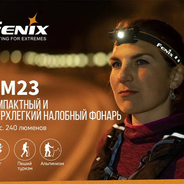 15 - Фонарь налобный Fenix ​​HM23