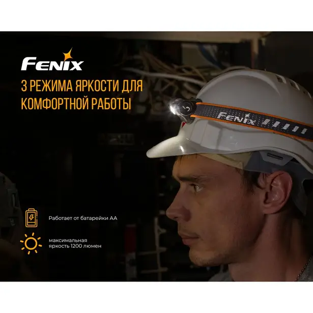 12 - Фонарь налобный Fenix ​​HM23