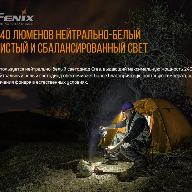 10 - Фонарь налобный Fenix ​​HM23