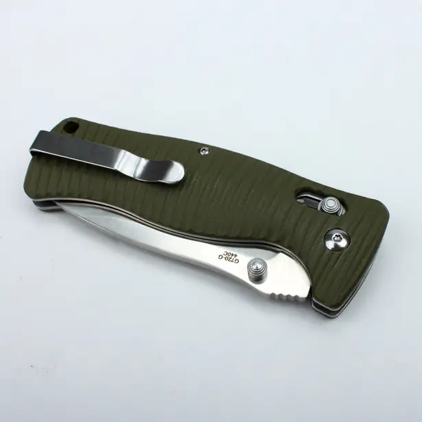 5 - Нож складной Ganzo G720-G зеленый