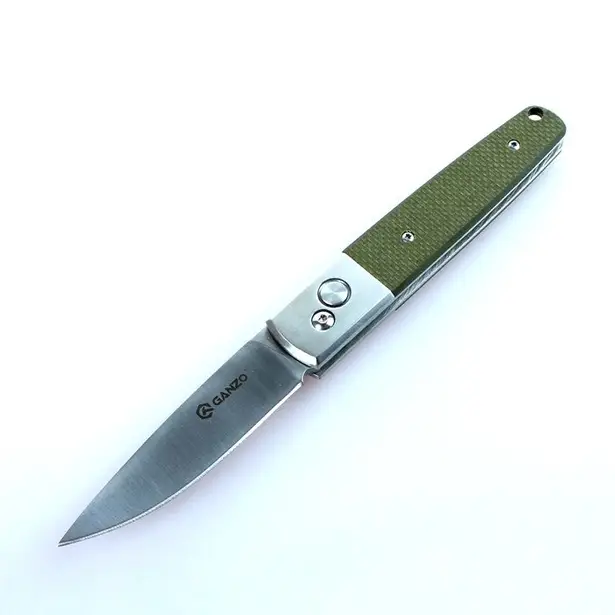 1 - Нiж складаний Ganzo G7211-GR зелений