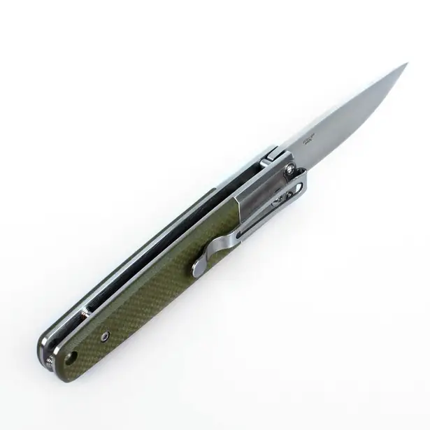 3 - Нiж складаний Ganzo G7211-GR зелений
