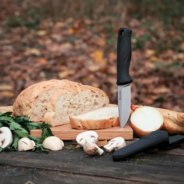 10 - Нож с ножнами Ganzo G807-BK, чорний