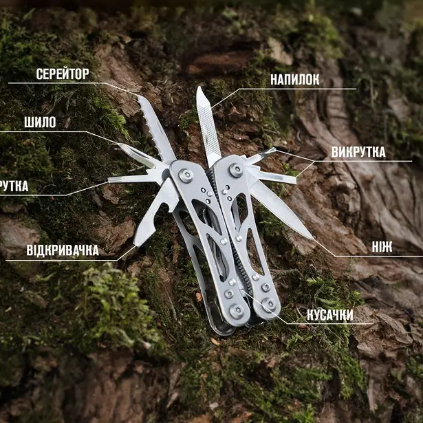 4 - Мультитул Multi Tool Ganzo G104 S