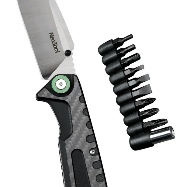 5 - Багатофункціональний ніж Xiaomi NexTool 3 в 1 NE20021 Black (6945064210863)