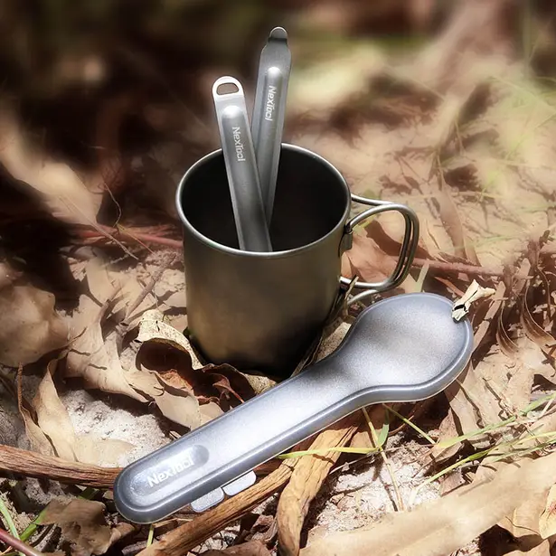 10 - Столовий прилад NexTool Outdoor Spoon Fork NE0124