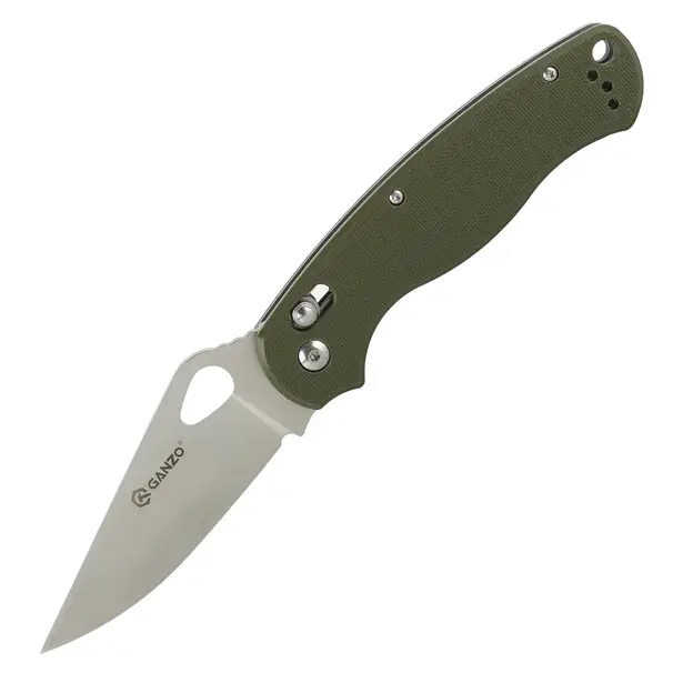 1 - Нож складной Ganzo G729-GR, зеленый