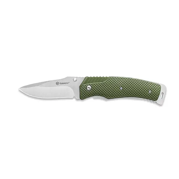 1 - Нож складной Ganzo G618-GR, зеленый