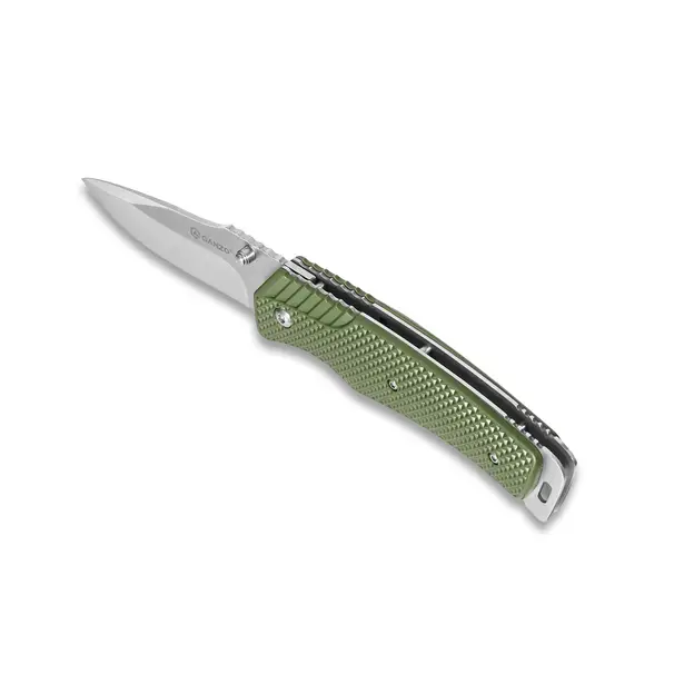 3 - Нож складной Ganzo G618-GR, зеленый