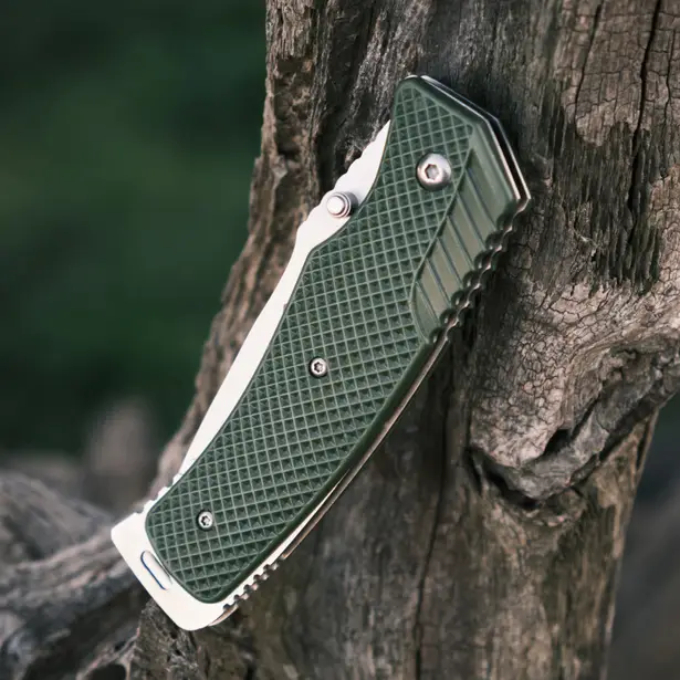 10 - Нож складной Ganzo G618-GR, зеленый