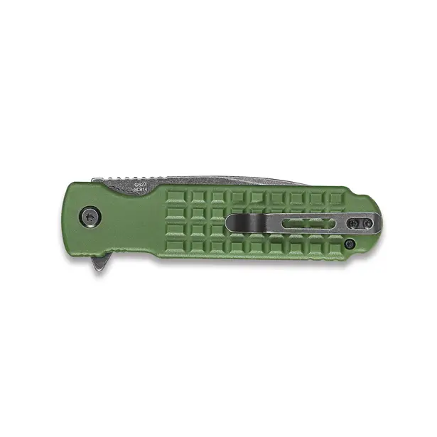 4 - Нож складной Ganzo G627-GR, зеленый