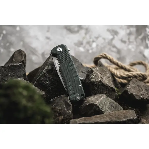 7 - Нож складной Ganzo G769-GR, зеленый