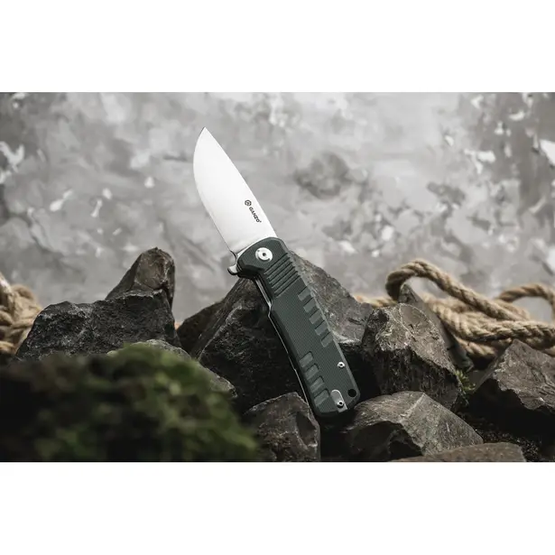 9 - Нож складной Ganzo G769-GR, зеленый