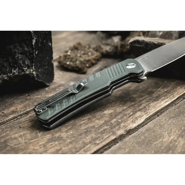 12 - Нож складной Ganzo G769-GR, зеленый