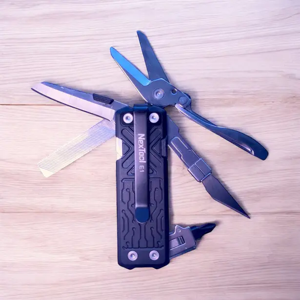 7 - Міні мультитул брелок NexTool Pocket Tool E1
