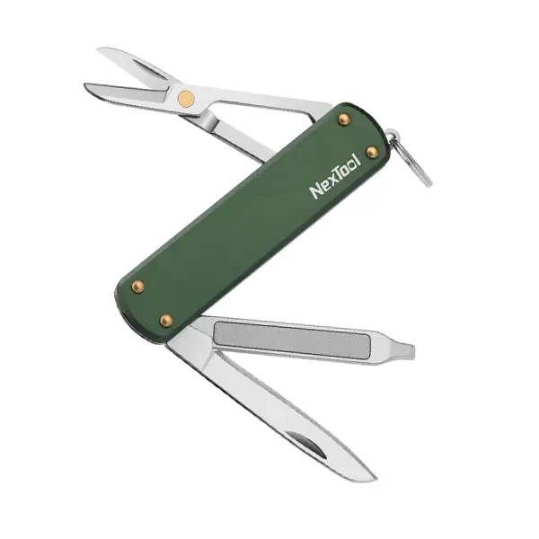 1 - Мультитул NexTool Mini Pocket Knife, зеленый