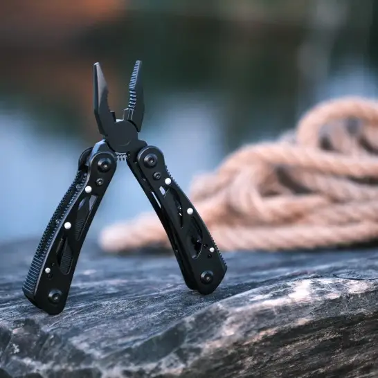 8 - Мультитул Multi Tool Ganzo G104 S чорний