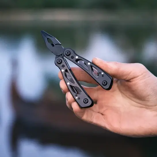 12 - Мультитул Multi Tool Ganzo G104 S чорний