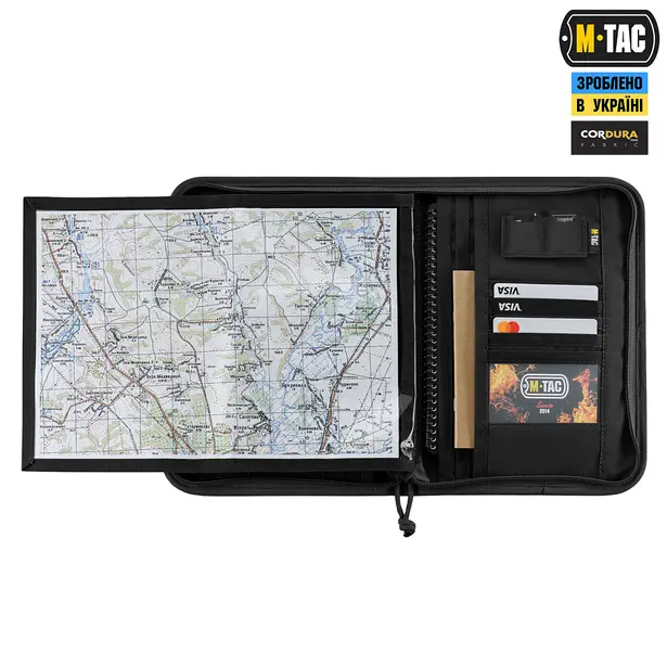 27 - Планшет-органайзер M-TAC А5 Elite Black