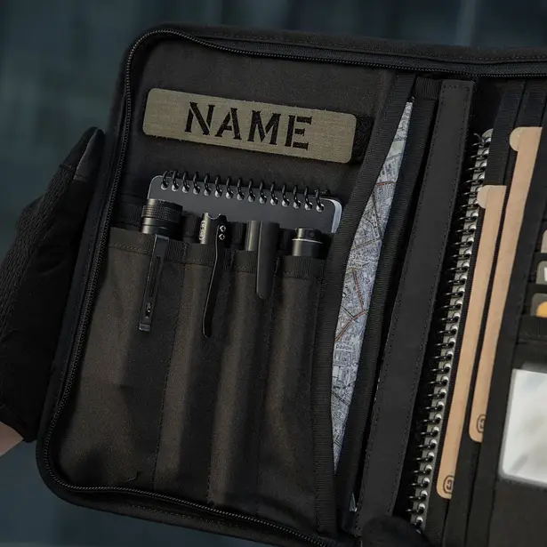 22 - Планшет-органайзер M-TAC А5 Elite Black
